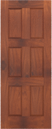 Raised  Panel   Biltmore  Mahogany  Doors